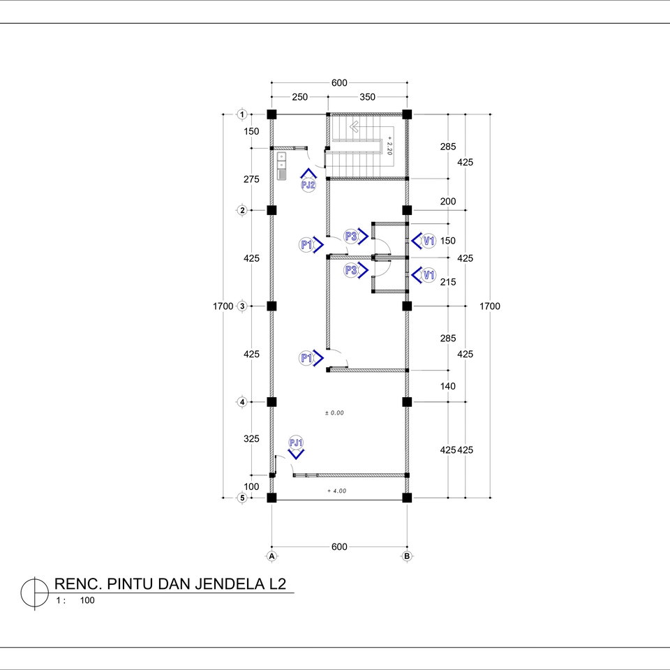 Jasa Drafter Autocad Arsitek Murah  Gambar Denah Bangunan