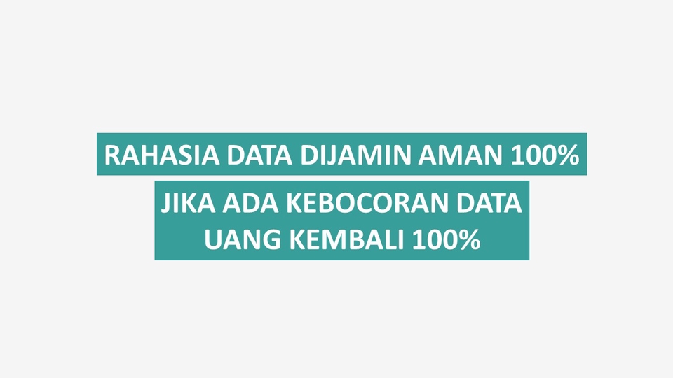Analisis Data - ANALISA + VISUALISASI + PRESENTASI DATA BISA JUTAAN DATA, COCOK UNTUK DATA APAPUN - 7