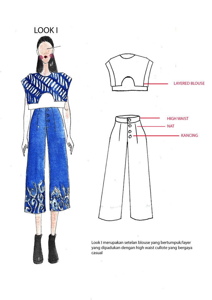 Desain Kaos & Motif - Fashion Design Collection with Tech Pack - 9
