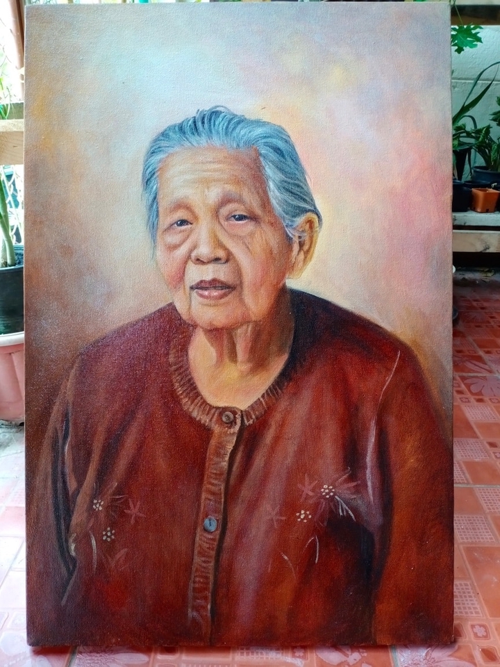 วาดภาพเหมือน Portrait - รับวาดภาพเหมือนสีน้ำมัน - 11