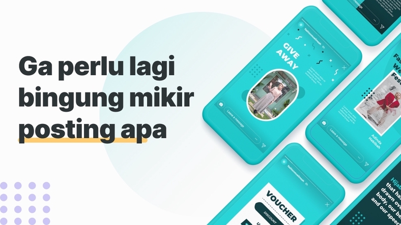 Banner Online - Desain Feed Instagram Kreatif Full 1 Bulan - 4