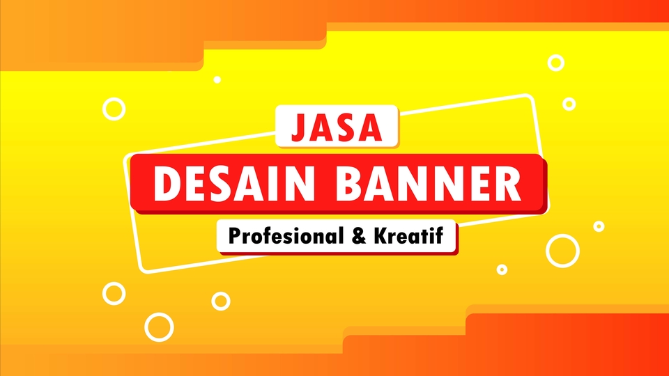Jasa desain banner profesional dan kreatif untuk toko, cafe, usaha, dan keperluan lainnya.
