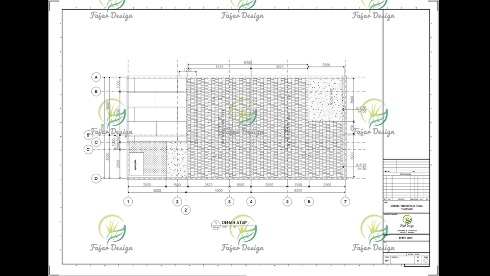 3D & Perspektif - Desain Rumah Tinggal, Office Dll Dalam Bentuk 3D - 17