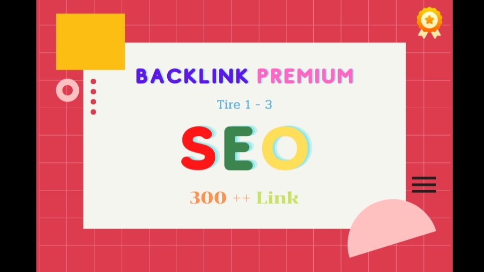 รับทำSEO Backlink Premium คุณภาพสูง 300+ Link  ราคาประหยัด  ติดอันดับGoogle