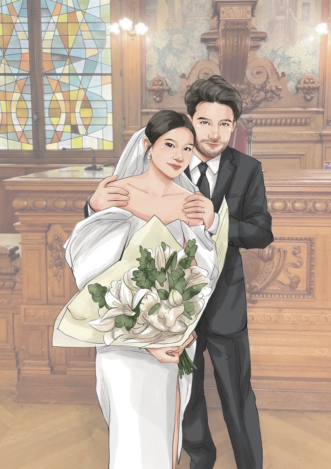 วาดแฟนอาร์ต - รับวาดแฟนอาร์ต Digital art - 9