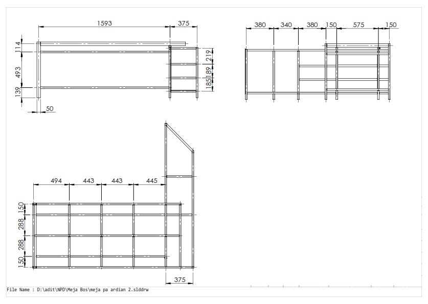 CAD Drawing - 2D/3D MODELING (1 - 4 hari jadi), SIMULASI GERAK (EXPLODE, ASSEMBLING, dsb) - 8