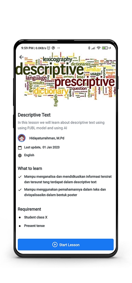 Jasa pembuatan aplikasi android untuk belajar bahasa, aplikasi pembelajaran bahasa dengan mobile apps