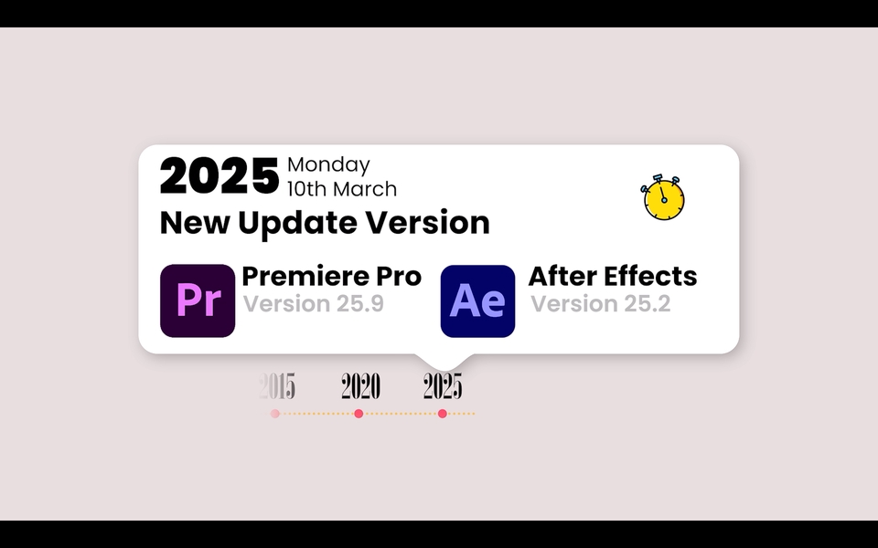Jasa edit video Premiere Pro dan After Effects versi terbaru 2025.