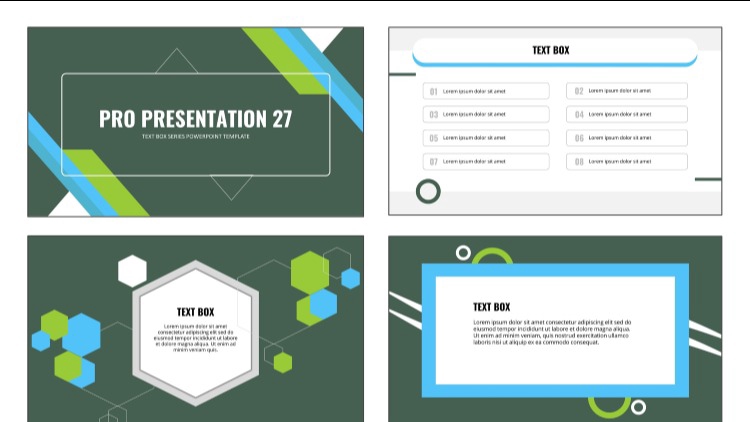 Jasa desain powerpoint presentasi profesional dengan template modern dan elegan.