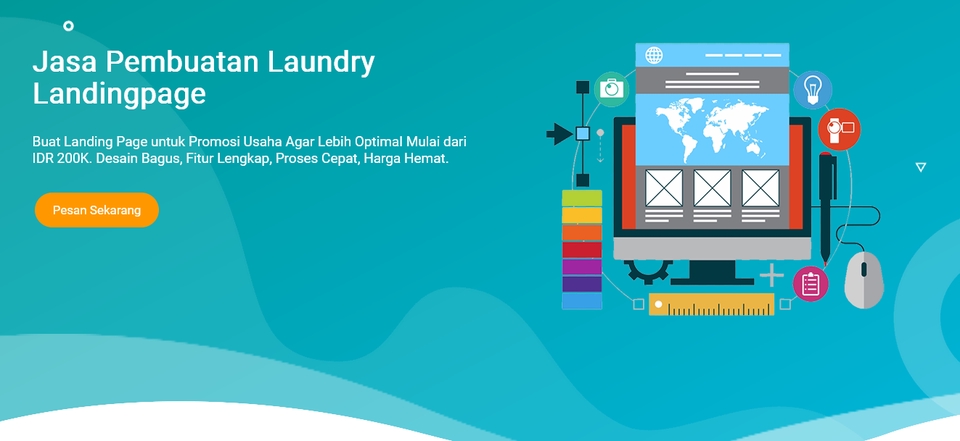 Web Development - Laundry Landingpage - 3