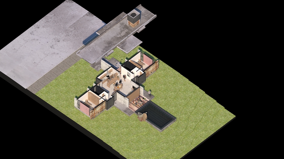 3D & Perspektif - 3D/Rendering Realistic Interior & Eksterior (BIM Archicad/Sketchup Modelling) - 3