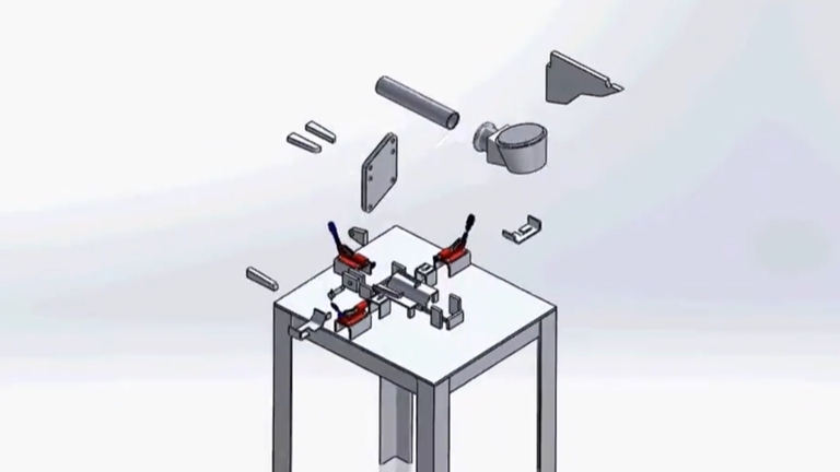 จิ๊ก - ฟิกเจอร์งานเชื่อมประกอบ (Jig & Fixture Design)