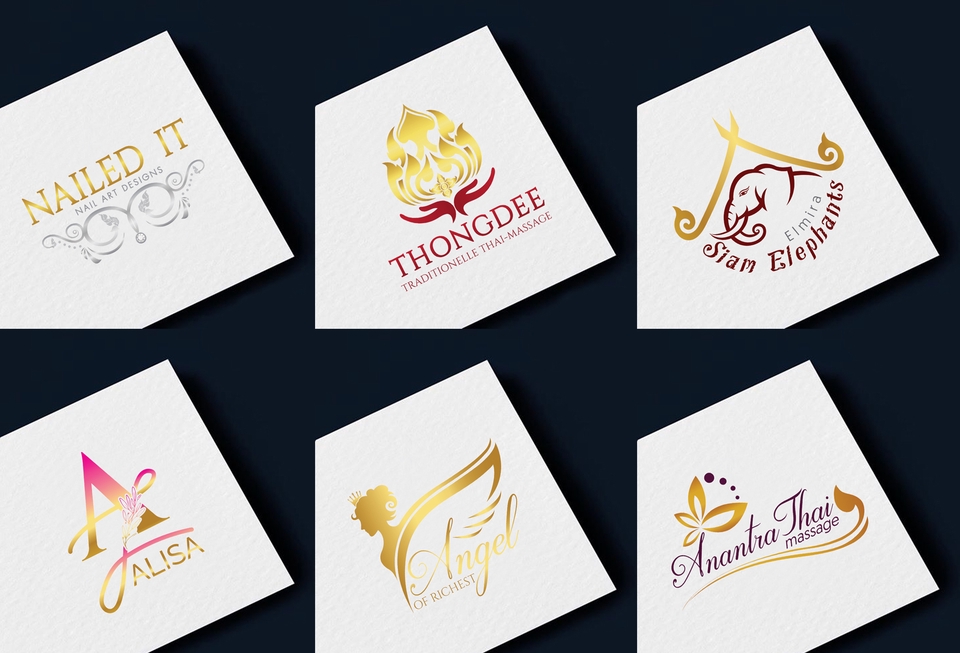 Logo - ออกแบบโลโก้ Professional - 15