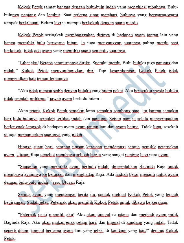 Proofreading - Jasa Proofrading dan Editing Naskah Fiksi dan Nonfiksi Bahasa Indonesia - 3