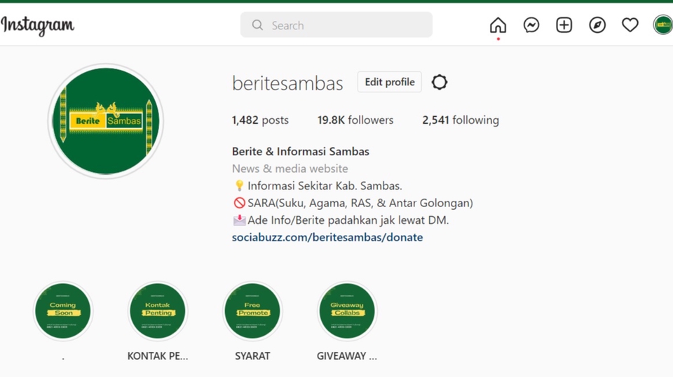 Selebgram/ Socmed - Paid Promote Murah di IG (Instagram) - 1