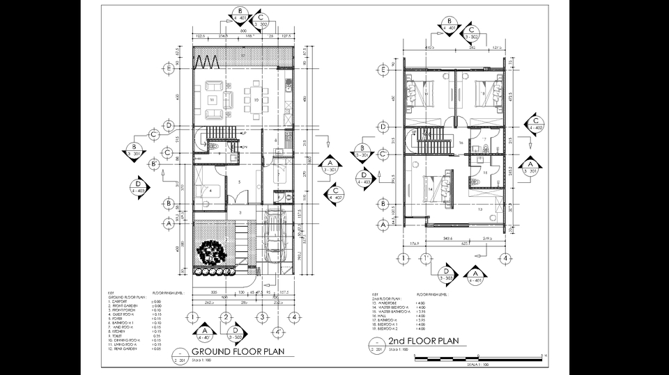 CAD Drawing - JASA GAMBAR 2D - 1 HARI JADI - IMB - GAMBAR KERJA - 1