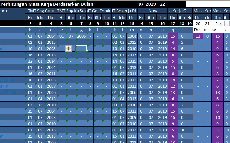 Entri Data - Entry Data Excel dan Pembuatan Formula - 4