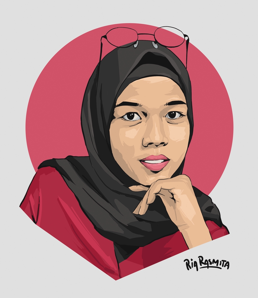 Gambar dan Ilustrasi - Ilustrasi Wajah Digital, Cepat dan Berkualitas - 6