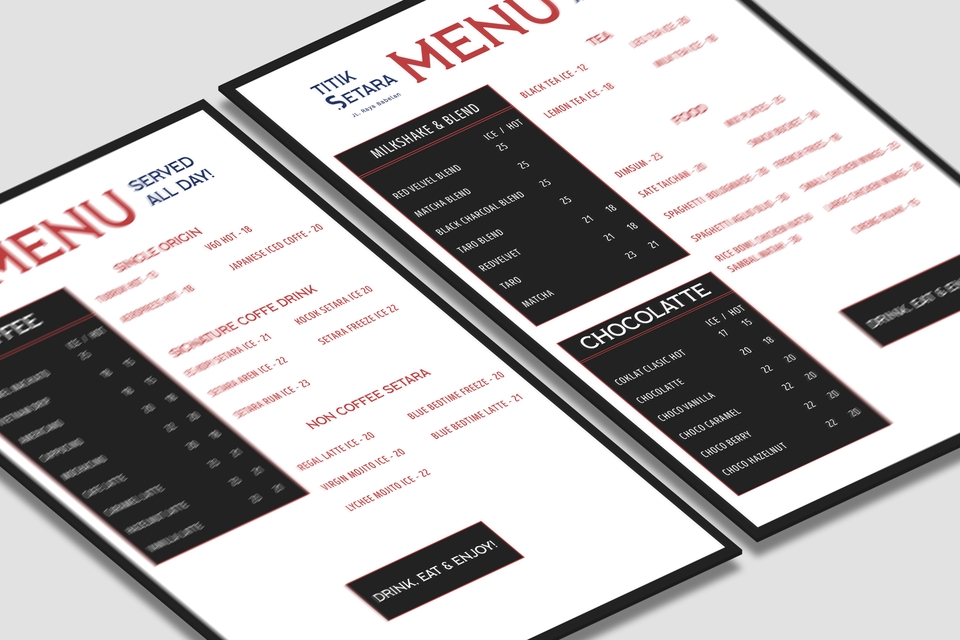 Digital Printing - Desain Menu Makanan dan Minuman - 4