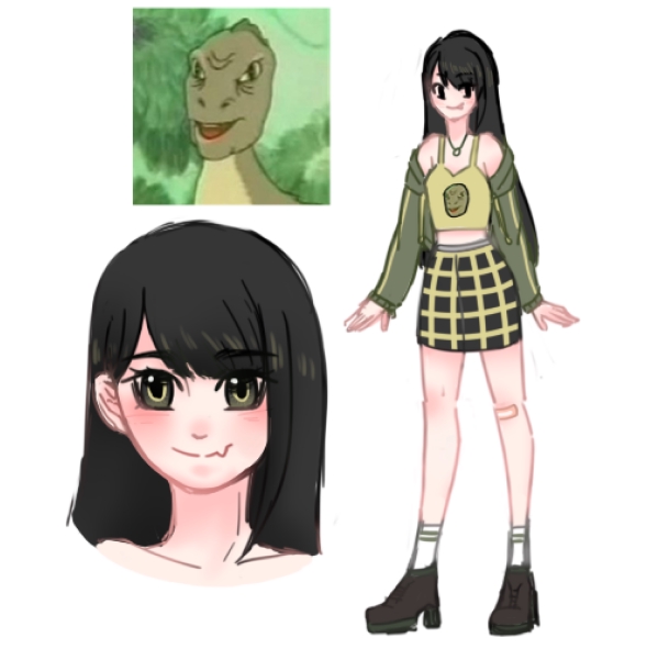 วาดภาพการ์ตูน - ♥ วาดและออกแบบ Charactor ตัวการ์ตูน วัยรุ่นหมาป่าเดียวดาย อย่าทำให้เลาโกด เขี้ยวจะงอก ตาจะแดง - 2