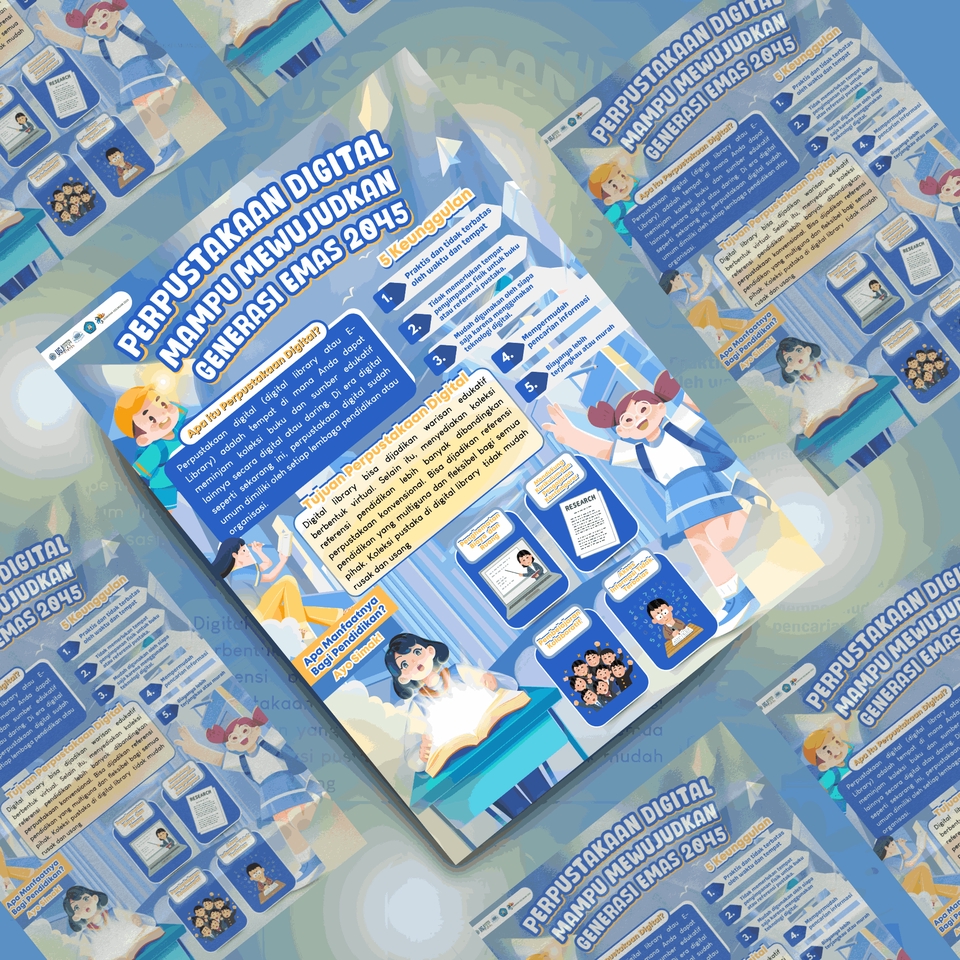 Infografis - Jasa Desain Poster Infografis Profesional (BISA 1 HARI JADI) - 3