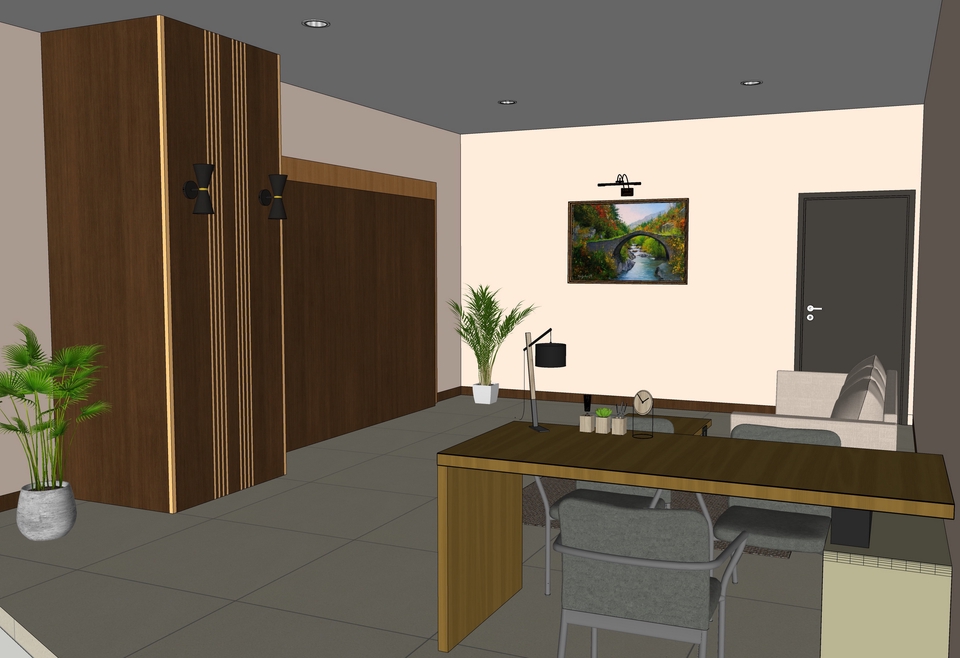 3D & Perspektif - GAMBAR 3D SKETCHUP - 8