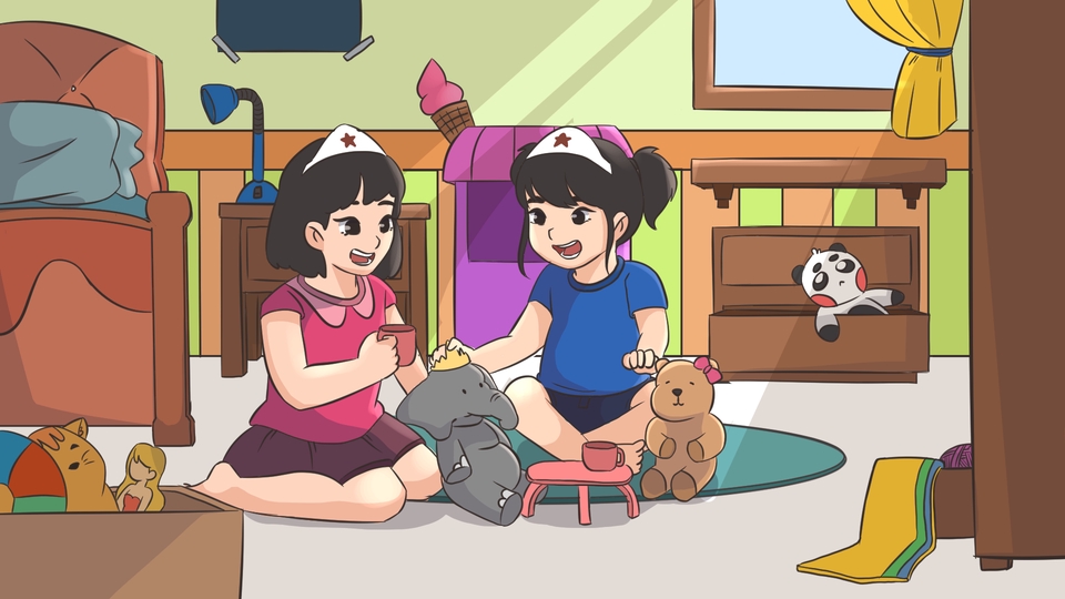 Gambar dan Ilustrasi - Order ILUSTRASI BUKU CERITA anak disini, GRATIS ilustrasi cover! - 3