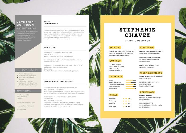 Portfolio & Resume - resume & portfolio - 4