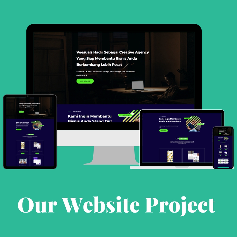 Jasa pembuatan website profesional dan desain website custom untuk bisnis Anda. Layanan pembuatan website toko online dan website perusahaan. Dapatkan harga website murah dan terbaik. Pembuatan website WordPress.