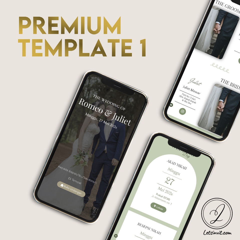 Kartu Ucapan & Video - Undangan Website/Online - 3