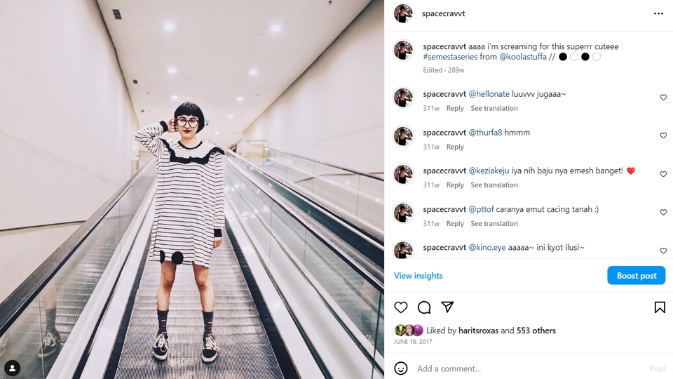 Selebgram/ Socmed - Endrose atau Review Produk - 21