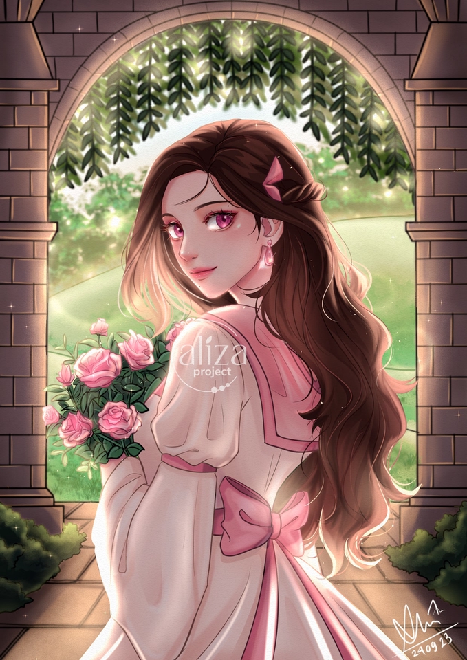 Desain Karakter - Jasa gambar original character atau fanart dengan style manhwa/anime - 2