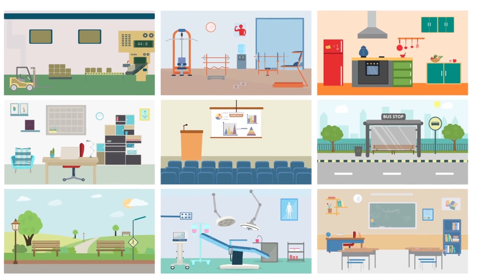 Jasa pembuatan animasi motion graphic untuk berbagai kebutuhan, seperti iklan, tutorial, dan konten digital.