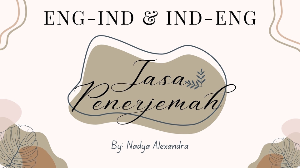 Translation Eng-Ind & Ind-Eng