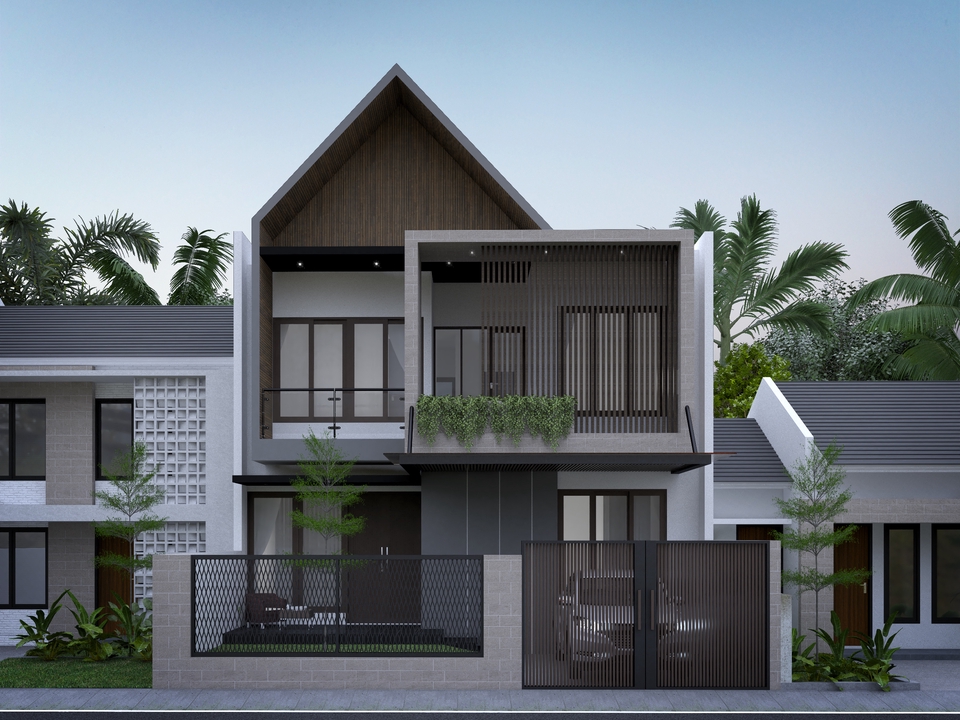 3D & Perspektif - Arsitek , Desain Arsitektur , Desain Rumah - 8