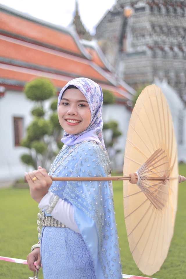 รับถ่ายภาพพอร์ตเทรตสาวไทยสวย ชุดไทย ช่างภาพกรุงเทพ