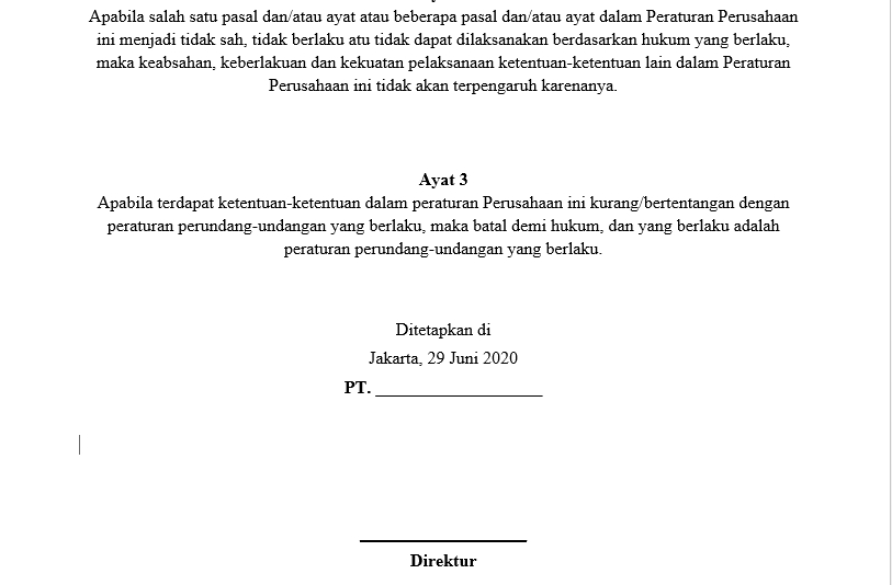 Hukum - Jasa Pembuatan dan Konsultasi Peraturan Perusahaan - 11