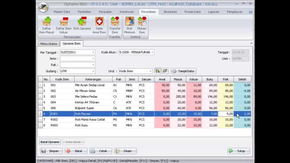 Aplikasi Desktop - Program Toko Ipos Skala Minimart - 3