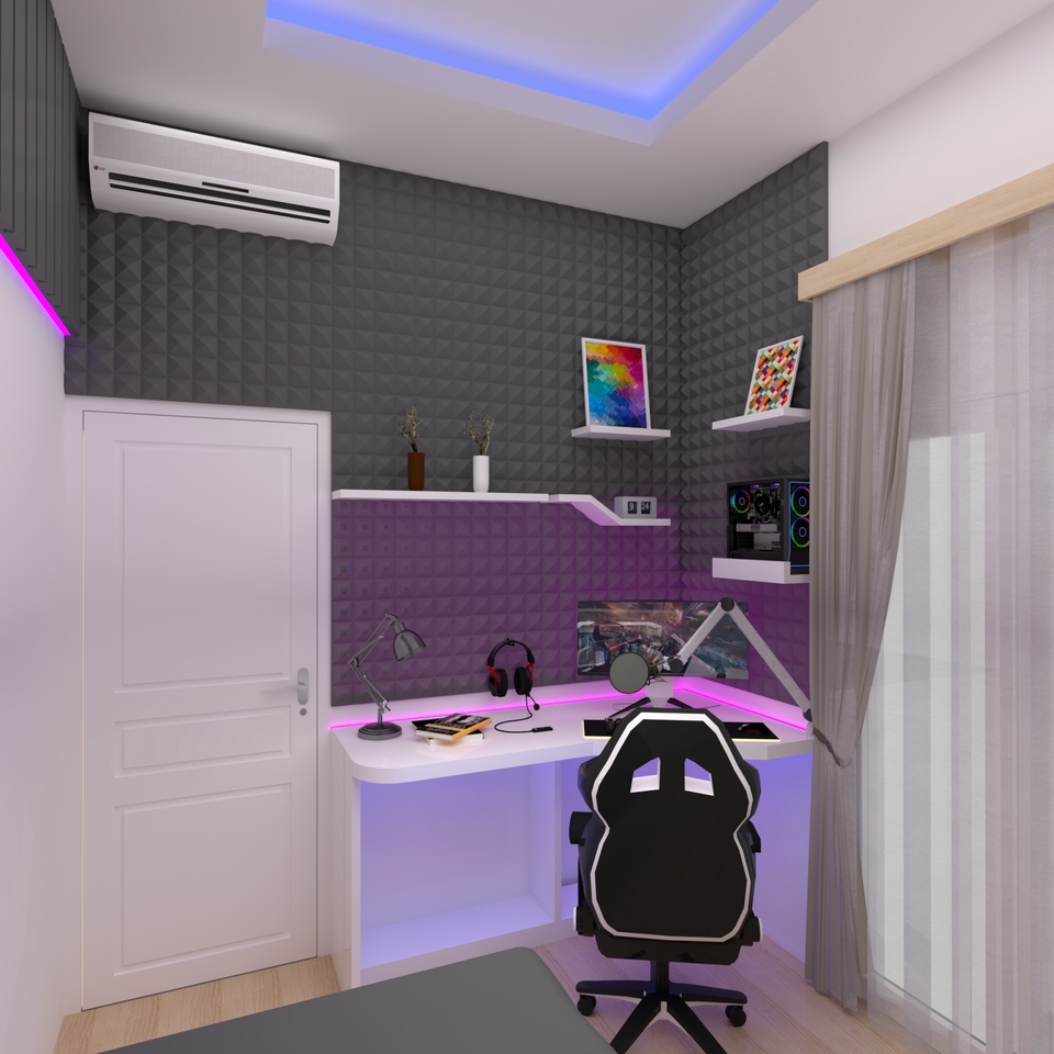 3D & Perspektif - 3D DESAIN INTERIOR RENDERING - 16