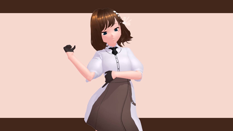 ทำโมเดล 3D - รับทำโมเดล 3D Model จากโปรเเกรม vroid สามารถรับลงใน Vrchat ได้ - 15