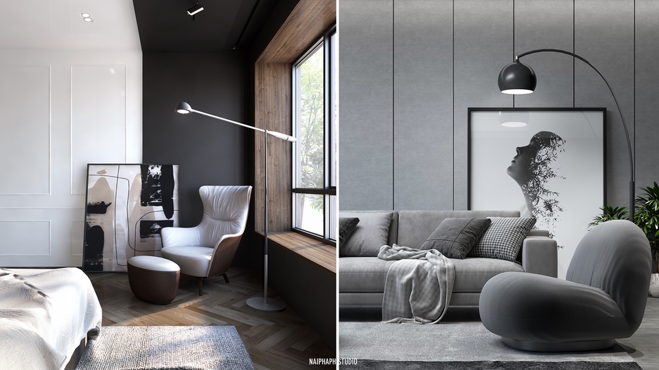 3D Perspective - 3D Visualization for Interior Exterior and 3D Animation - 4