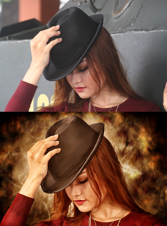 Edit Gambar & Photoshop - Edit Foto Menjadi Lukisan Digital (Digital Painting) - 3