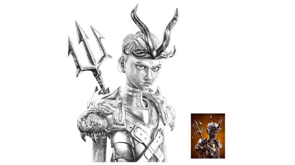 Gambar dan Ilustrasi - Gambar apapun dengan tehnik goresan pensil - 13