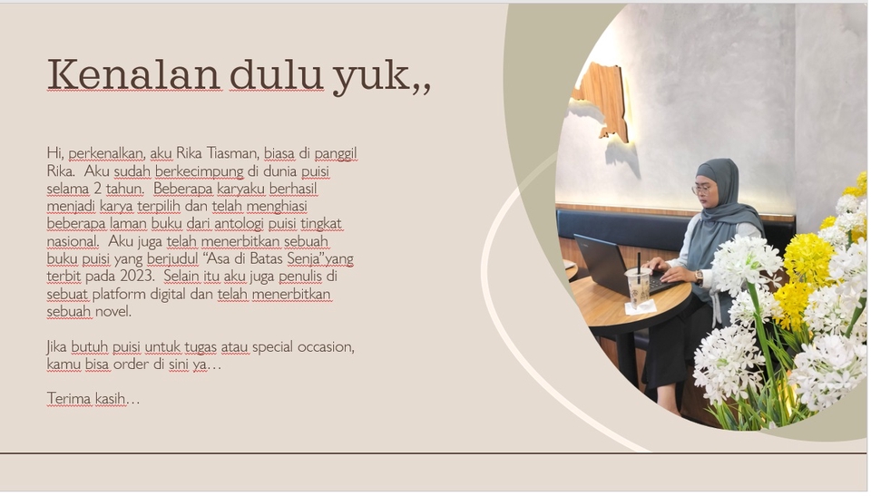 Penulisan Konten - Jasa penulisan cerpen puisi dan quote - 3