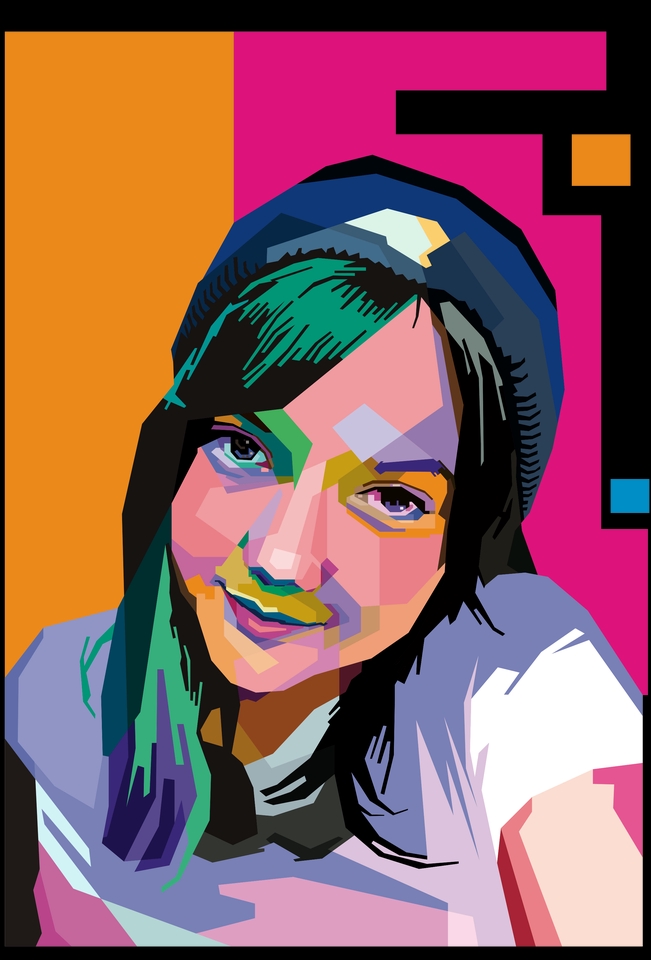 Gambar dan Ilustrasi - Tracing Gambar Dengan WPAP Style Cepat Harga Bersahabat - 13