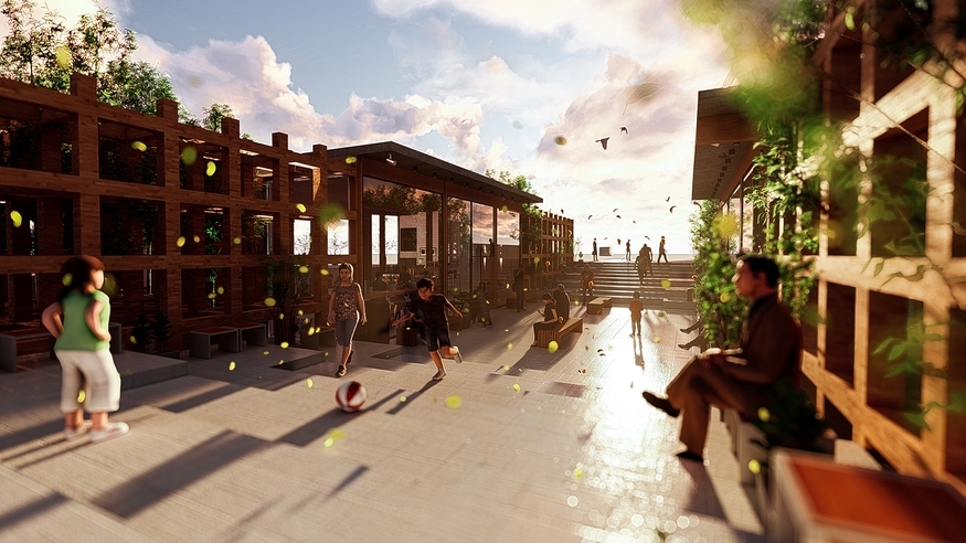 3D Perspective - รับทำ Presentation 3D Perspective Exterior, Interior(ภายนอกอาคาร และ ภายในอาคาร) งานสถาปัตยกรรม - 3