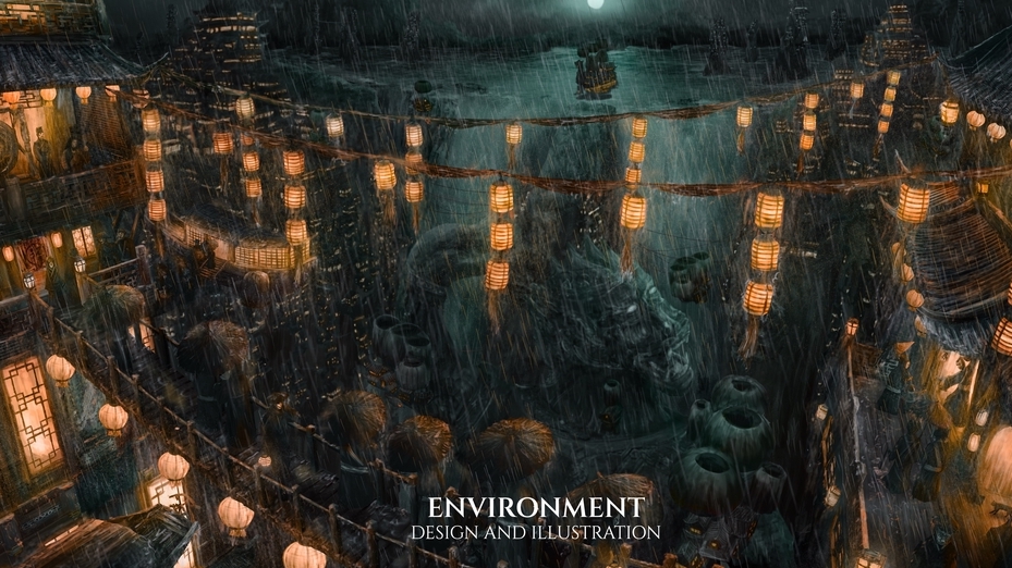วาดภาพประกอบ - รับวาดภาพประกอบ 2D illustration / Concept Art / Character / Environment - 6
