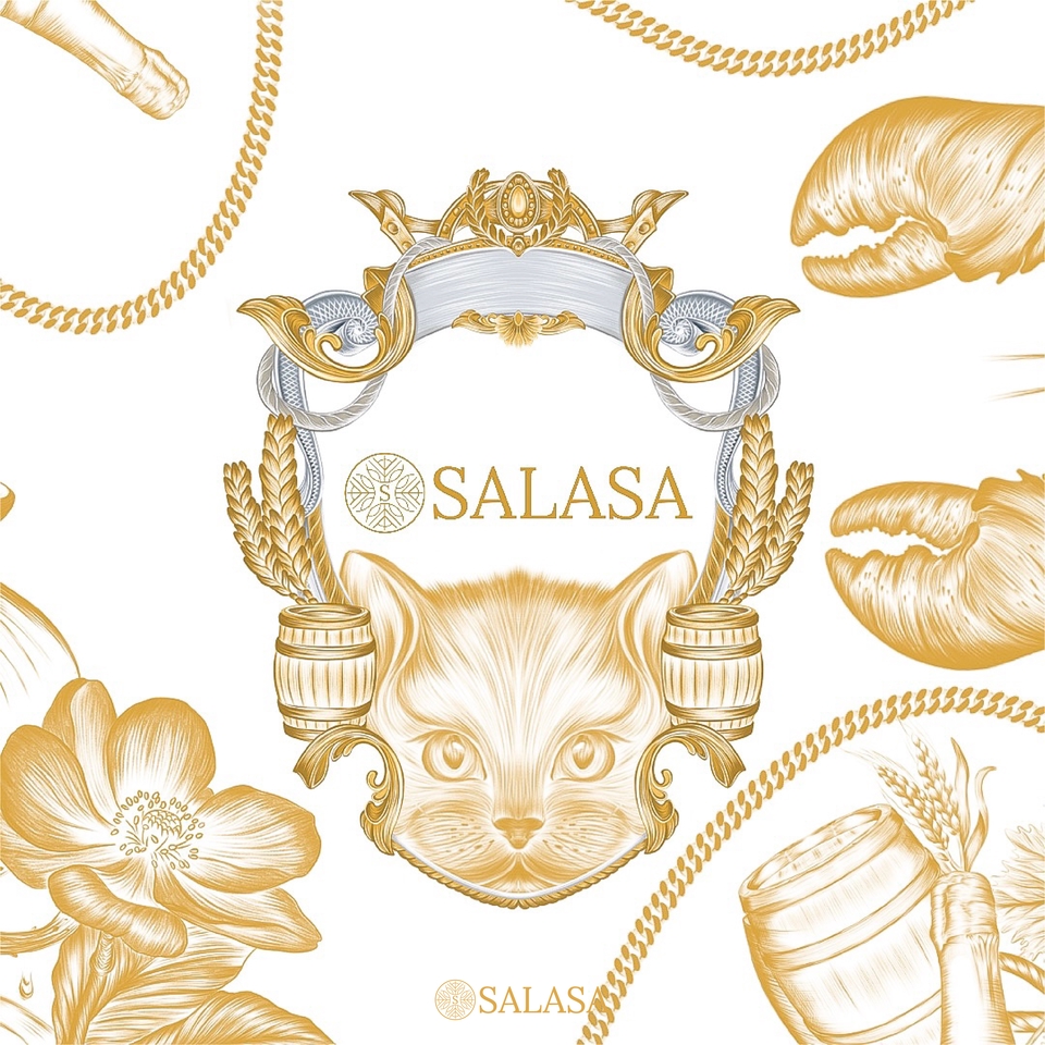 วาดภาพประกอบ - ออกแบบบรรจุภัณฑ์ การ์ดแต่งงาน วอลเปเปอร์ติดผนัง ฯลฯ - 5