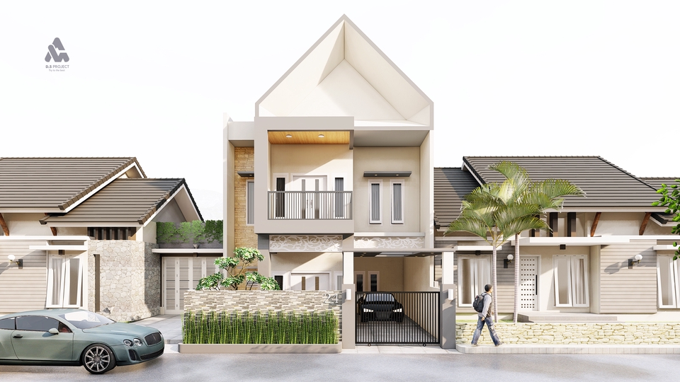 3D & Perspektif - Jasa Rendering Rumah 3D Visual Murah - 2