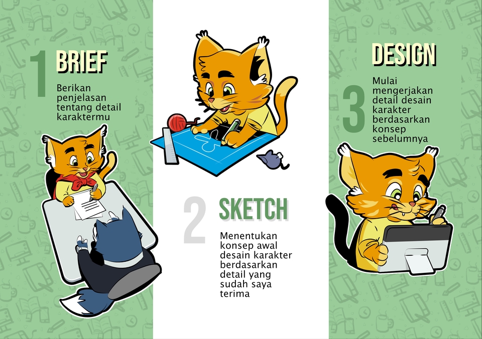 Gambar dan Ilustrasi - Jasa Ilustrasi Kartun Vektor Berkualitas & Terjangkau - 2